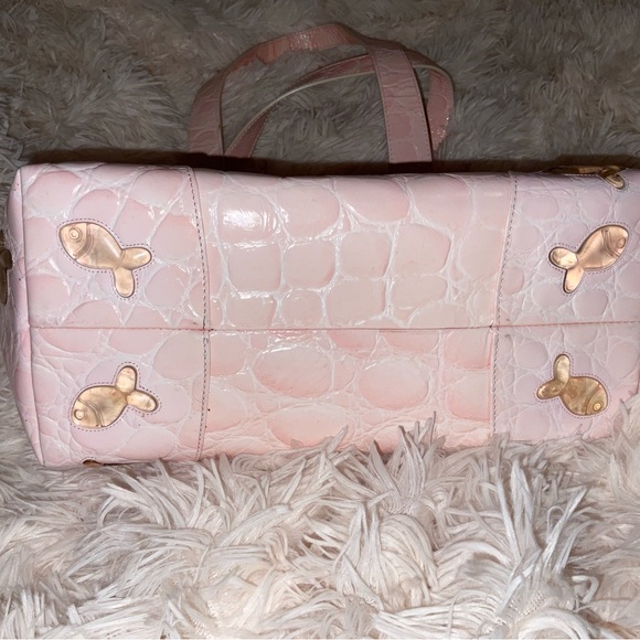 Chopard Vintage Pink Happy Sport Fish Tote Bag With DUSTBAG - Picture 13 of 16